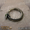 Alchemy Gothic AG-R206 The Sophia Serpent ring - Size: T (UK) | -9 (US)