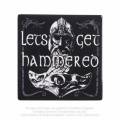 Alchemy Gothic CC3 Let`s Get Hammered Individual Ceramic Coaster