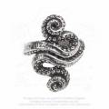 Alchemy Gothic AG-R221 Kraken ring - Size: Y (UK) | 12 (US)
