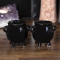 NEW - IN STOCK - Black Cauldron Cruet Set