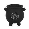 Pentagram Cauldron Planter Pot (plant not included)