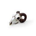 Alchemy Gothic VM1 Rams Skull: Miniature resin ornament