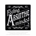 Alchemy Gothic CC4 Feeling Absinthe Minded Individual Ceramic Coaster