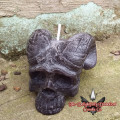 TDDCC Horned Skull Candle - Regal Purple - Unscented