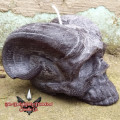 TDDCC Horned Skull Candle - Regal Purple - Unscented