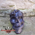 TDDCC Serpent Skull Candle - Crude Black - Unscented