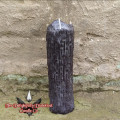 TDDCC Gothic Pillar Candle - Crude Black - Unscented
