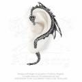 Alchemy Gothic E274L Dragon`s Lure Left Stud Ear-wrap (left)
