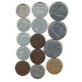 14 X Italy Coins