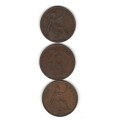 **R1 START - 3 x 1 Penny Great Britain