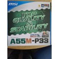 Mainboard MSI AMD A55M-P33