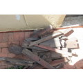 FOR THE SERIOUS WOODWORKER - 70 OFFCUTS FROM RAILWAY SLEEPERS - BID PER ITEM