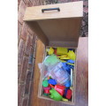 CLOSING DOWN SALE - 2 PLYWOOD BOXES FILLED WITH ALL SORTS OF TOYS