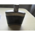 LEATHER COVERED HIP FLASK