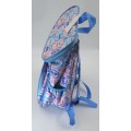 Backpack in pink/blue!