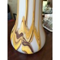 Large Multi layered blown glass vase