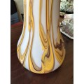 Large Multi layered blown glass vase