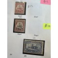 Stamp collection from South West Africa