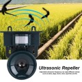 Ultrasonic Pest Repeller Solar Powered PIR Motion Sensor Ultrasonic Pest Repeller