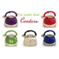 Condere 3.0L Whistling Kettle(Gas stove friendly)Assorted Colours