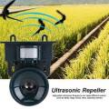 Solar Powered PIR Motion Sensor Ultrasonic Pest Repeller