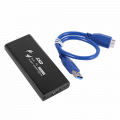 SSD mSATA to USB 3.0 External Enclosure Case Black
