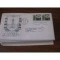 Large lot of Canada Stamps + FDC's