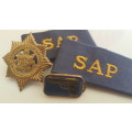 SAP police handgun Proficiency Maksman Skietbalkie badge and more