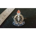 Voortrekker beret/Cap badge with Lugs and splitpin