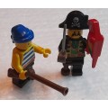 Vintage Lego Pirate Mini figures set