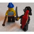 Vintage Lego Pirate Mini figures set