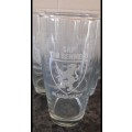 Maleoskop Beer glasses set engraved set of 6 SAP commemorative drinking glasses