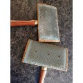 *Crazy R1 Auction* Vintage Wool Brushes for spinnig