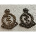 Old Medic Collar badges