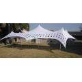 Stretch Tents - 4 Way - Polyester - Decor - Tents - Non Waterproof- No Poles- 5m x 10m