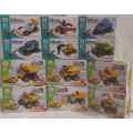 TOY BUILDING BLOCKS. CAR AND TRUCK  COMBO SETS