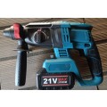 21V Lithium-Ion 4-in-1 Cordless Brushless Drill & Angle Grinder Tools Set
