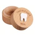 3D Carved Wooden Tooth Fairy Box