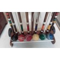 Croquet Set and Caddy