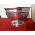 Silver Plated Rose Bowl Trophy