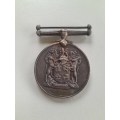 1939-1945 South Africa war service silver medal. No name