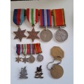 WW2 Bomber squadron Bellingham medals PRICE REDUCED