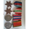WW2 Bomber squadron Bellingham medals PRICE REDUCED