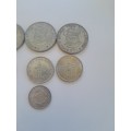 1961-1964 Silver Coins 20c, 10c , 5c & 2 1/2c