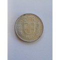 SWITZERLAND 1967-B  5 Francs