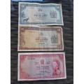 Rhodesia Dollars and Pound Rhodes Watermark