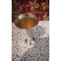 A Lovely Silver plated Kiddush Cup form Israel