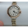 A Lovely Vintage Ladies 9 ct gold Wrist Watch