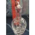 A Sterling silver Topped Cystal Bitters