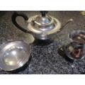 A superd English Batchelors Sterling Tea set